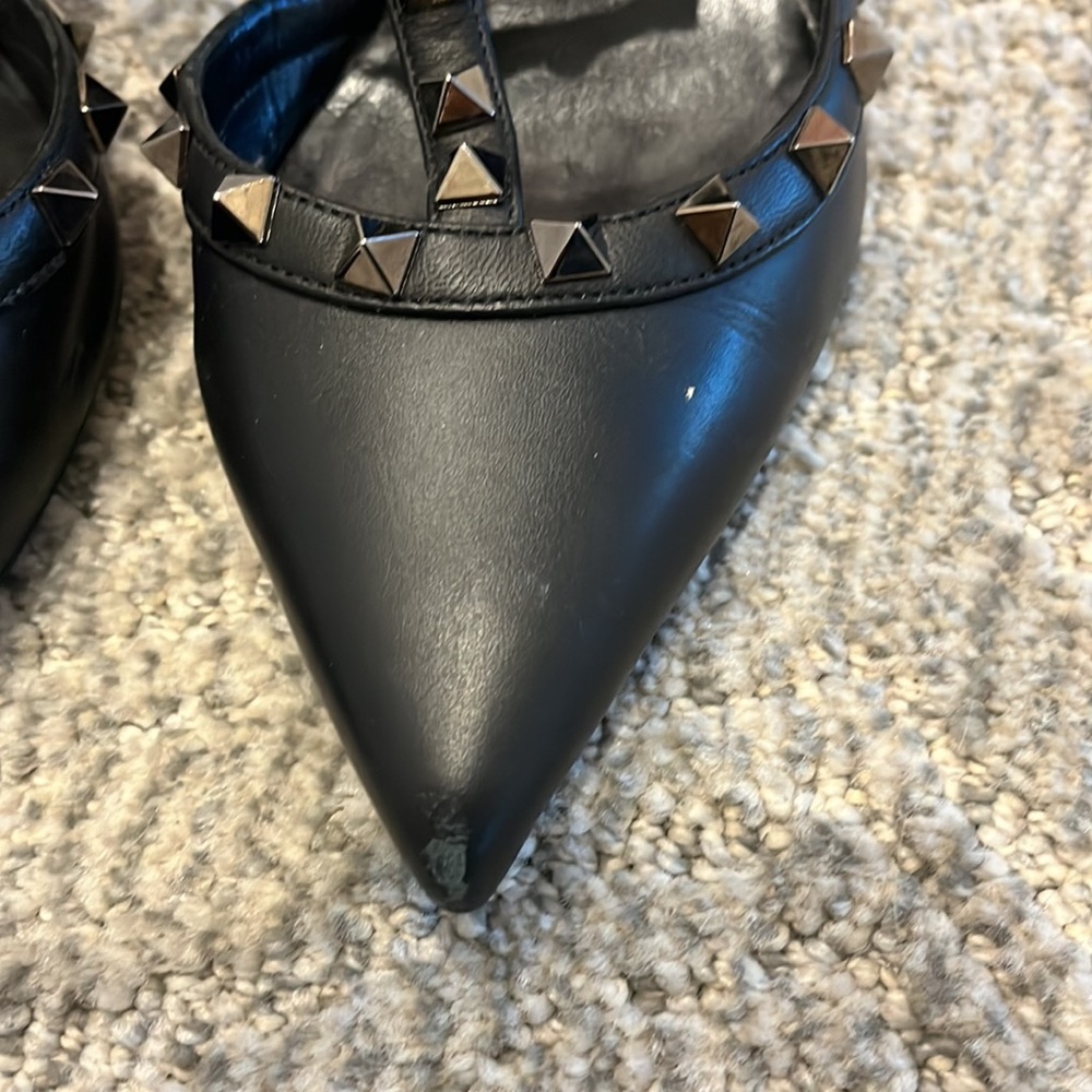 Valentino Rock Stud Caged Heels 39.5 - Picture 7 of 9
